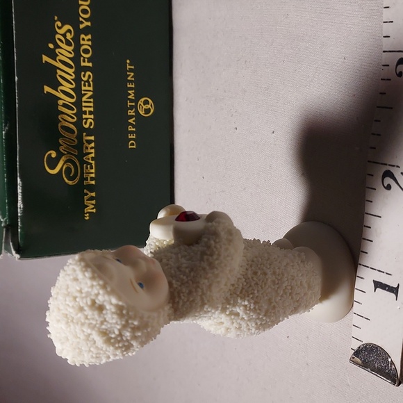 Vintage Retired 2002 Snowbabies "My Heart Shines For You" Retired Snowbabies - Picture 6 of 7